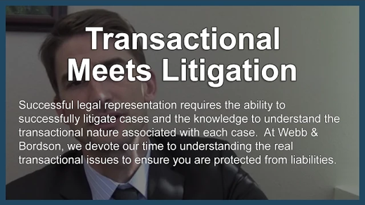 Transactional Meets Litigation